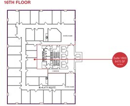 633 6th Ave SW, Calgary, AB for lease Floor Plan- Image 1 of 1