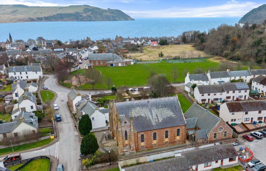 High Street, Cromarty for sale - Aerial - Image 2 of 8