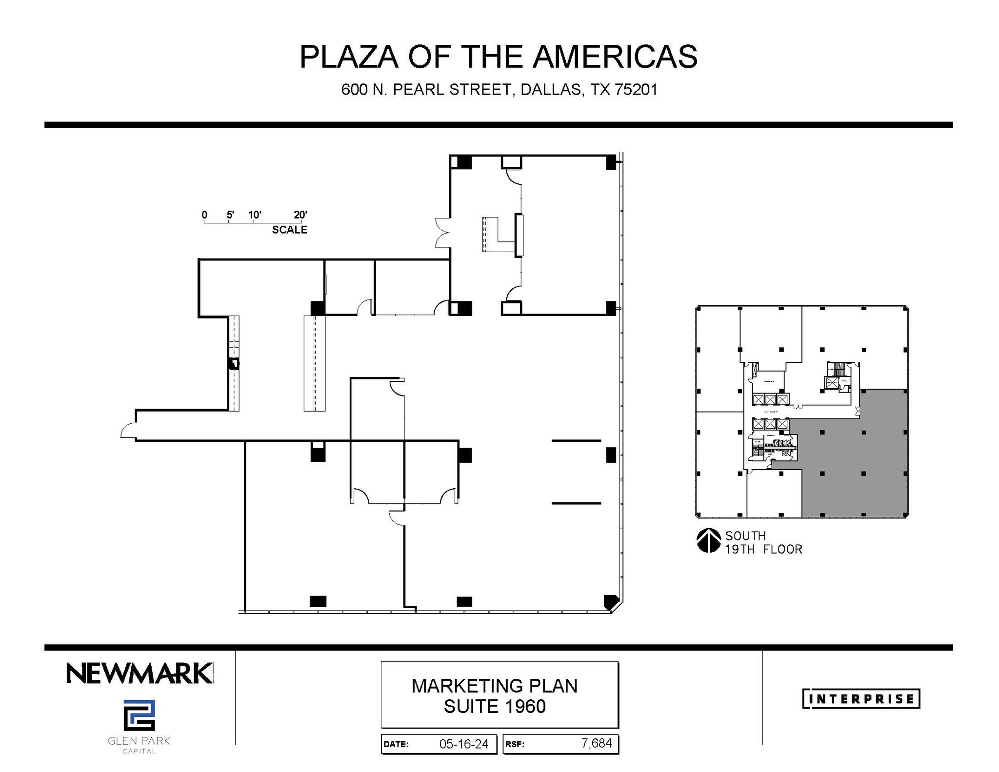 600 N Pearl St, Dallas, TX for lease Floor Plan- Image 1 of 1