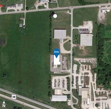 110 Stanbury Industrial Dr, Brookfield, MO - AERIAL  map view