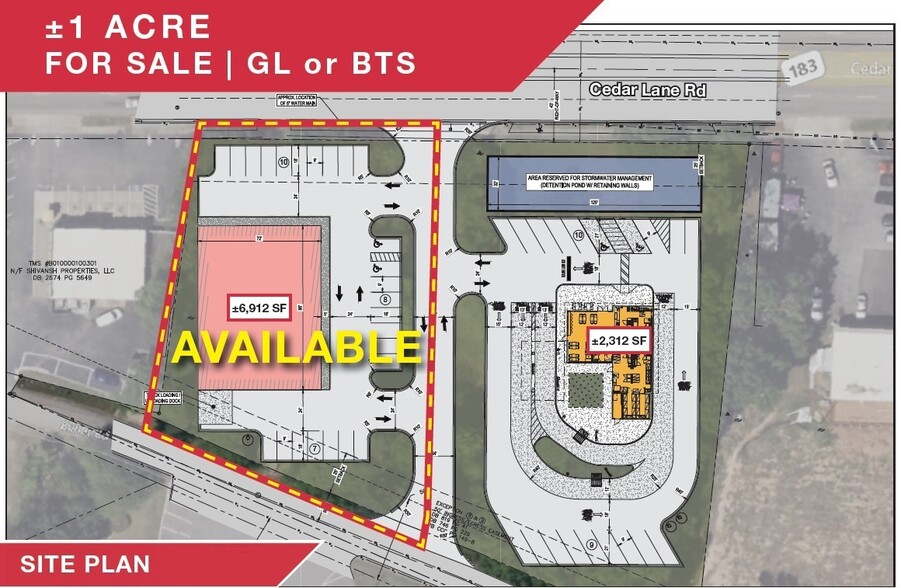 1917 Cedar Lane Rd, Greenville, SC for lease - Primary Photo - Image 1 of 1