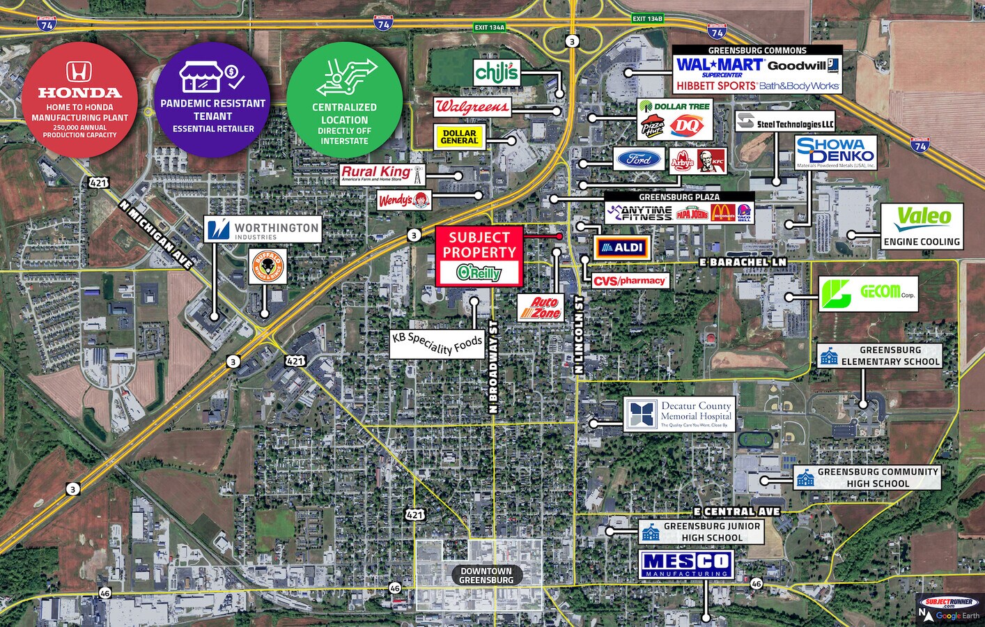 1607 N Lincoln St, Greensburg, IN 47240