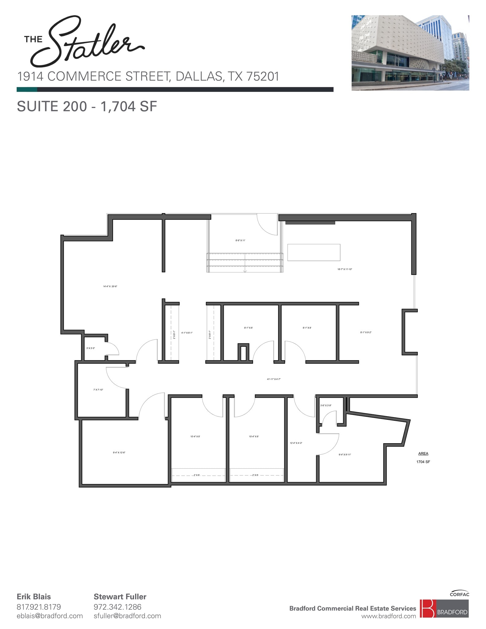 1914 Commerce St, Dallas, TX for lease Site Plan- Image 1 of 1