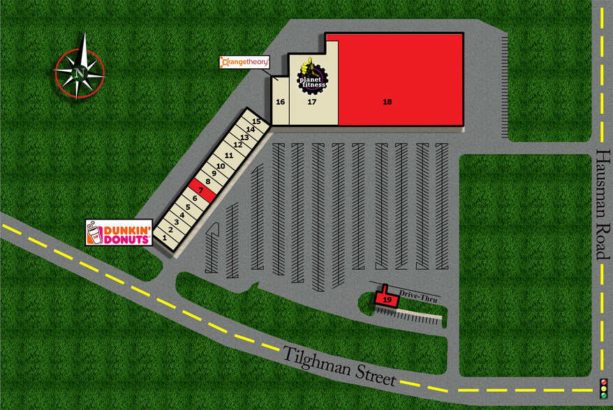 4701-4797 W Tilghman St, Allentown, PA for lease - Site Plan - Image 2 of 2