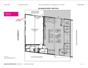 2984 Allesandro St, Los Angeles, CA for lease Floor Plan- Image 1 of 1