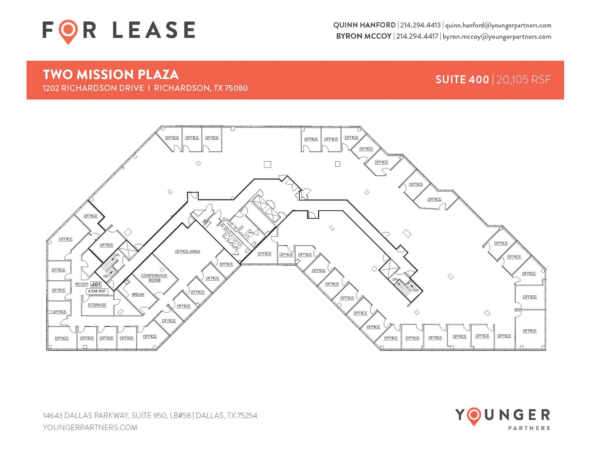 1202 Richardson Dr, Richardson, TX for lease Floor Plan- Image 1 of 1