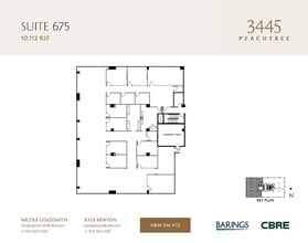 3445 Peachtree Rd NE, Atlanta, GA for lease Floor Plan- Image 1 of 1
