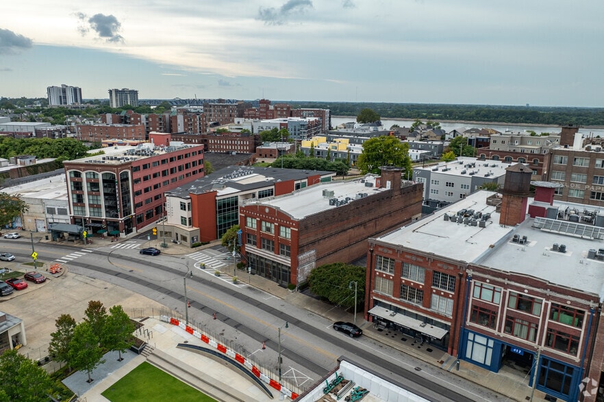 431 S Main St, Memphis, TN for lease - Aerial - Image 3 of 4