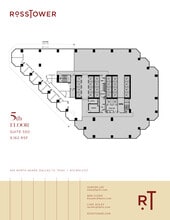 500 N Akard St, Dallas, TX for lease Floor Plan- Image 1 of 1
