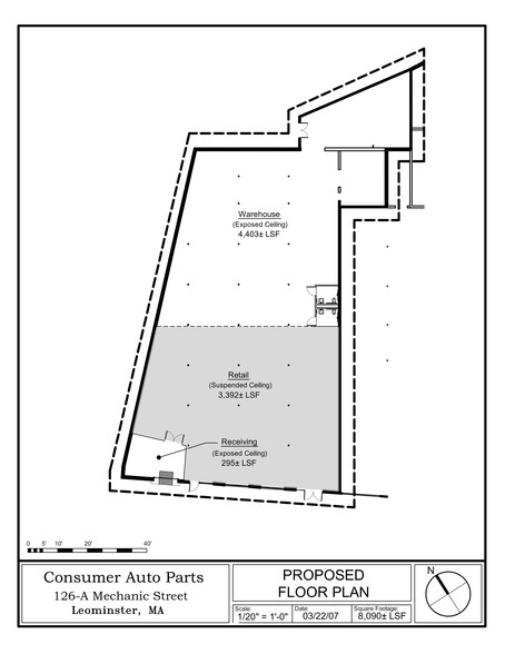 126 Mechanic St, Leominster, MA for lease - Site Plan - Image 3 of 3