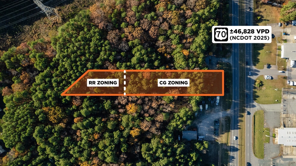 3128 Us-70 Hwy, Durham, NC for sale - Aerial - Image 3 of 7