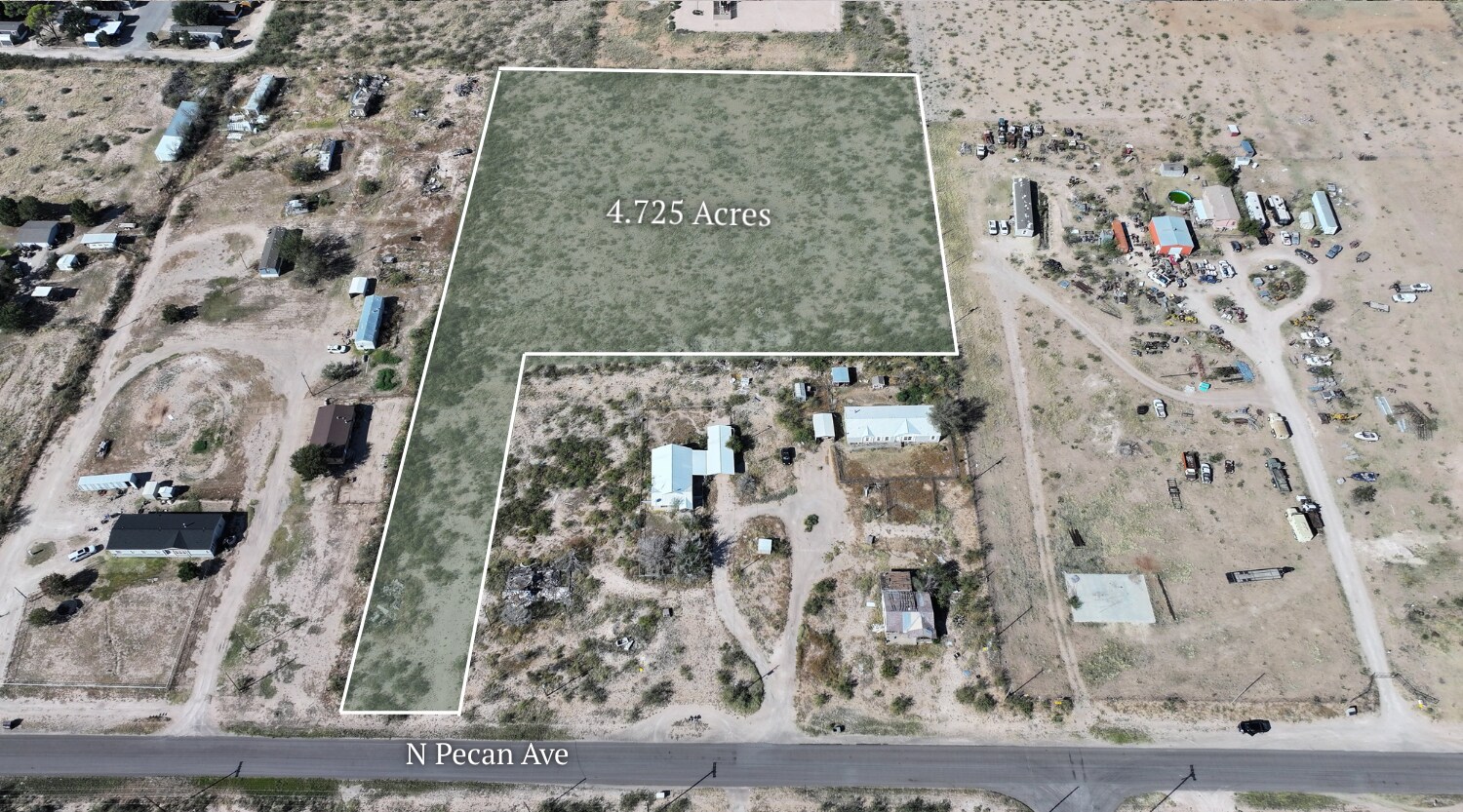 14683 N Pecan Ave, Gardendale, TX for sale Aerial- Image 1 of 4