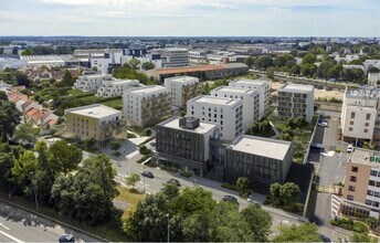 Nantes - Aerial  map view