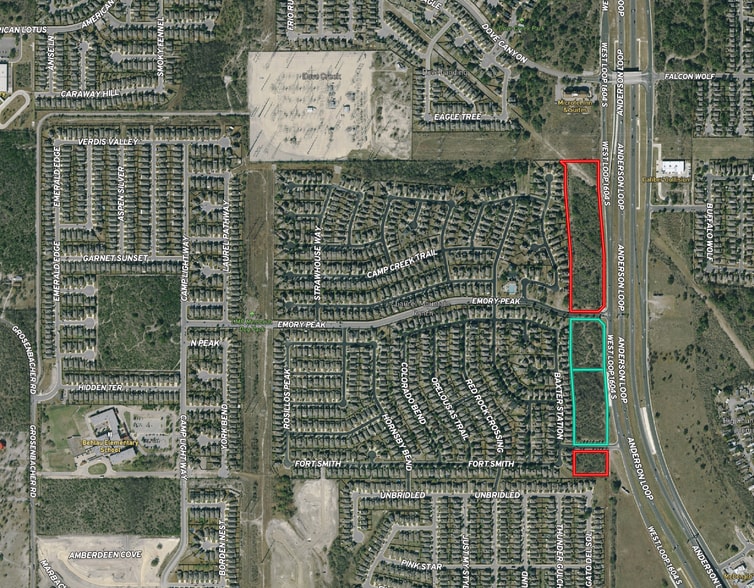 2105 W Loop 1604 S, San Antonio, TX for sale Aerial- Image 1 of 5