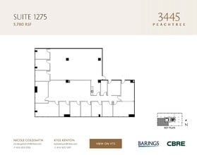 3445 Peachtree Rd NE, Atlanta, GA for lease Floor Plan- Image 1 of 1