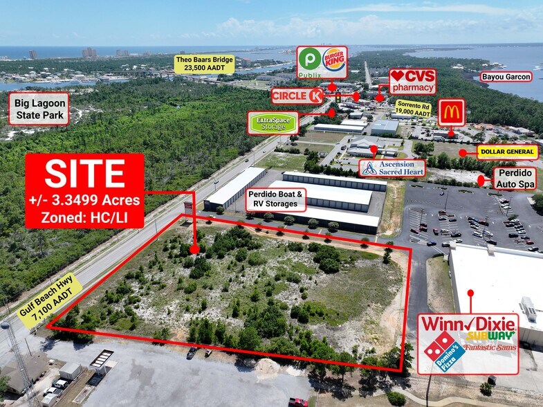 Gulf Beach Highway, Pensacola, FL 32507 Land for Sale