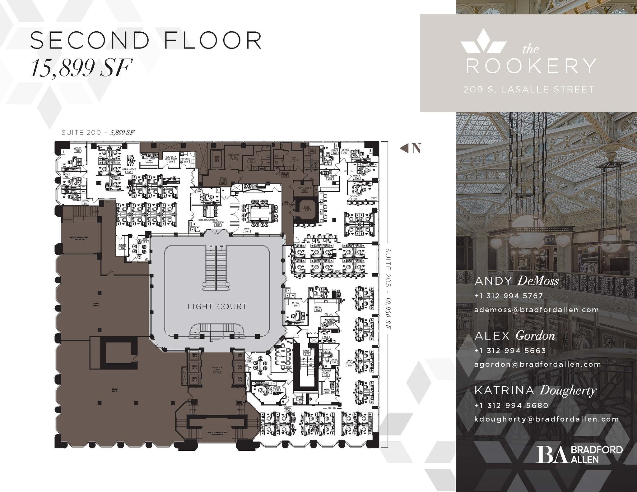 209 S LaSalle St, Chicago, IL for lease Floor Plan- Image 1 of 2