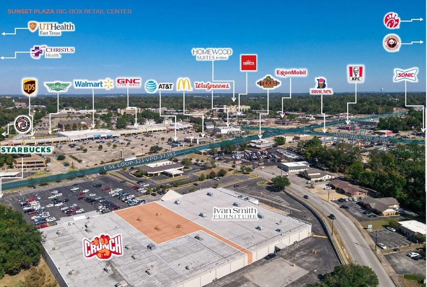 1909 ESE Loop 323, Tyler, TX for lease - Building Photo - Image 3 of 3