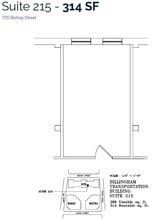 733 Bishop St, Honolulu, HI for lease Floor Plan- Image 1 of 1