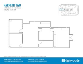 109 Westpark Dr, Brentwood, TN for lease Floor Plan- Image 1 of 1