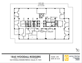 1845 Woodall Rodgers Fwy, Dallas, TX for lease Floor Plan- Image 1 of 1