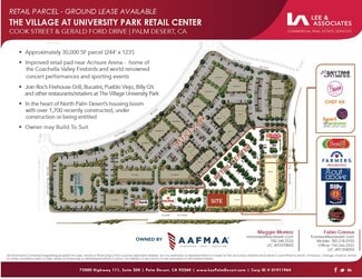 More details for 36901 Cook St, Palm Desert, CA - Land for Lease