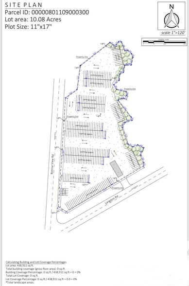 NEC Langdon & Bonnie View Rd, Dallas, TX for sale - Site Plan - Image 2 of 2