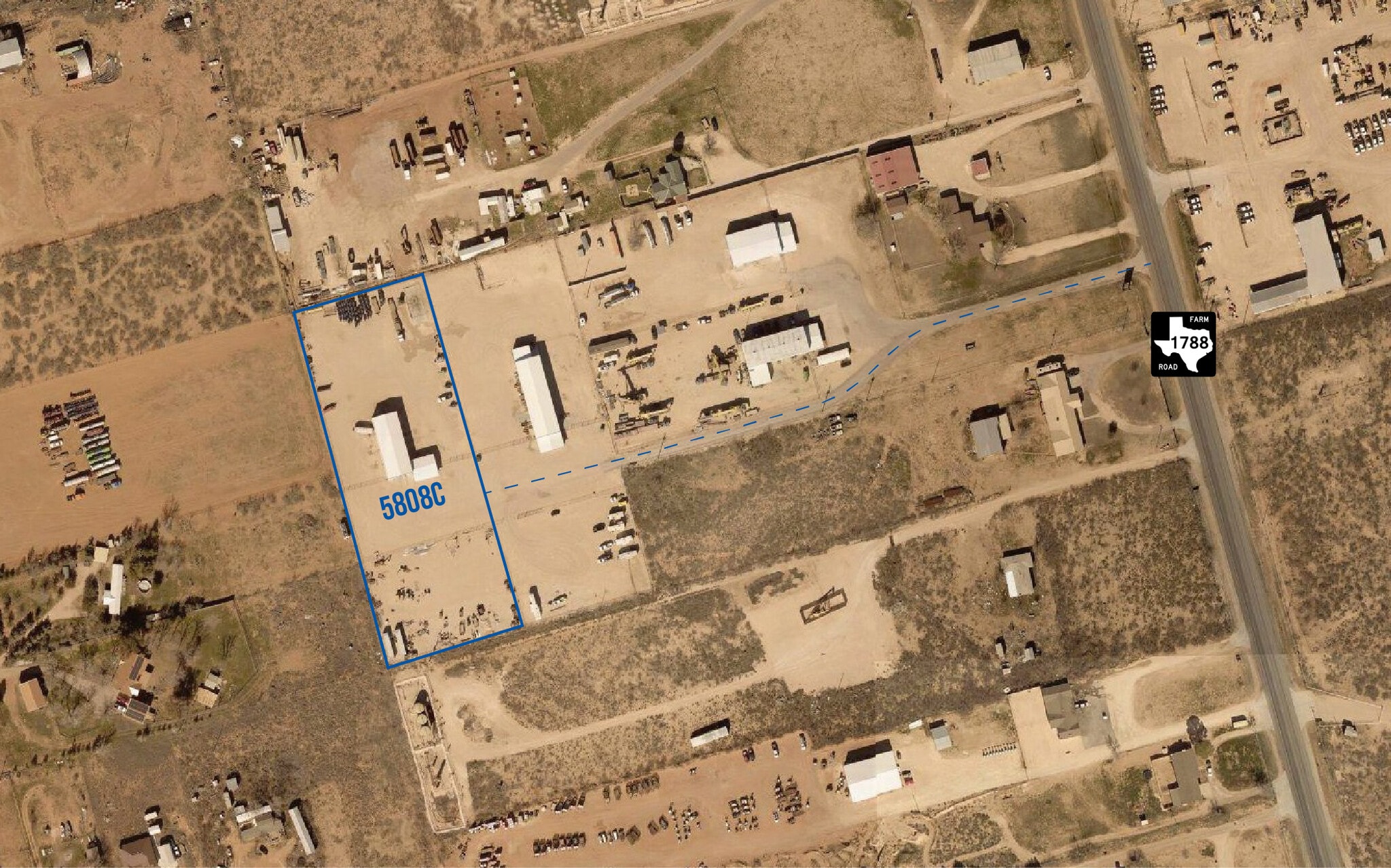 5808C Fm 1788, Midland, TX for lease Map- Image 1 of 1