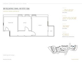 3 Crow Canyon Ct, San Ramon, CA for lease Floor Plan- Image 1 of 1