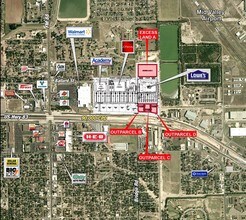 1015 E Expressway 83, Weslaco, TX - AERIAL map view - Image1