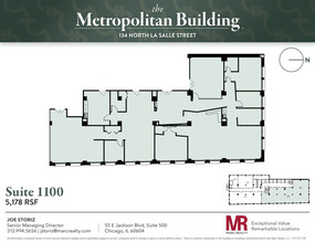 134 N LaSalle St, Chicago, IL for lease Floor Plan- Image 1 of 1