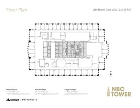 455 N Cityfront Plaza Dr, Chicago, IL for lease Floor Plan- Image 1 of 1