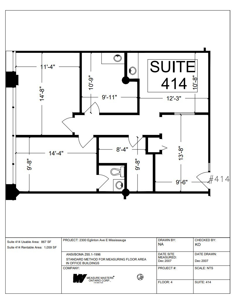 2300 Eglinton Ave W, Mississauga, ON for lease Floor Plan- Image 1 of 1