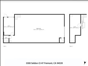 3390 Seldon Ct, Fremont, CA for lease Floor Plan- Image 2 of 6