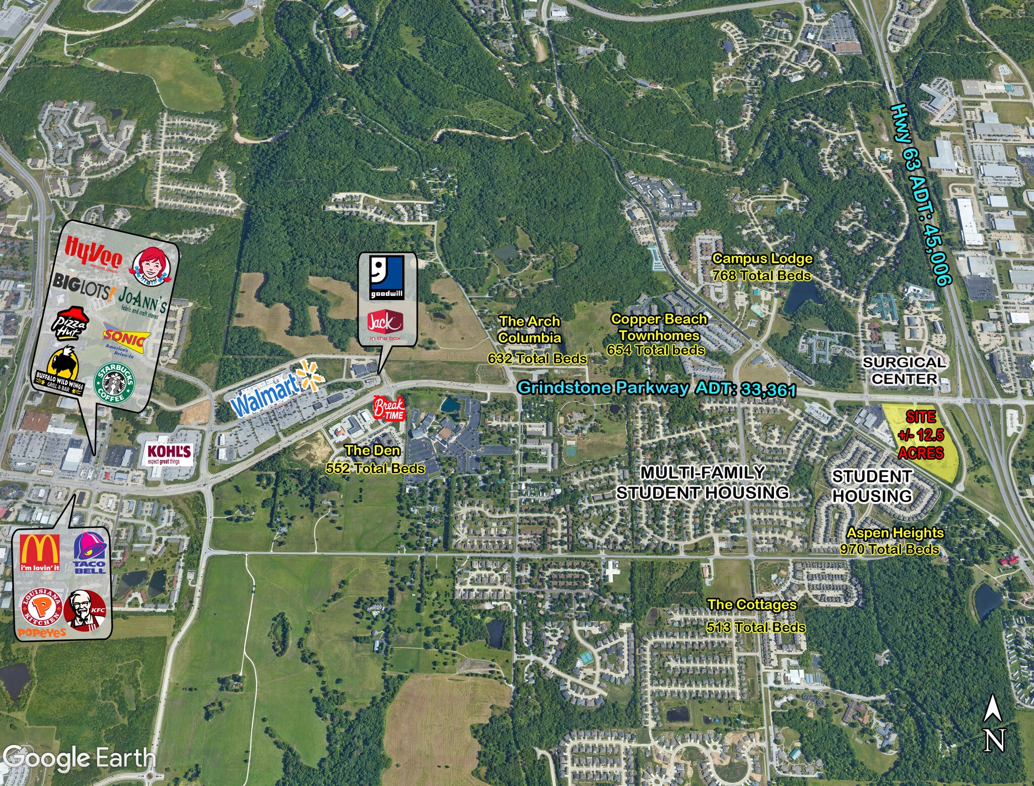 Highway 63 @ Grindstone Pkwy, Columbia, MO 65201 - for Lease | LoopNet.com