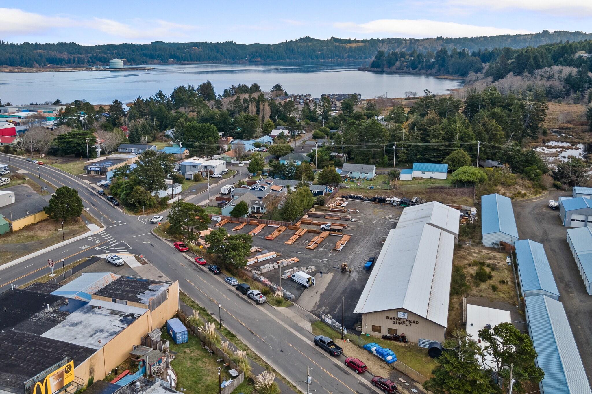 3551 SE Ferry Slip Rd, Newport, OR 97366 Barrelhead Building Supply