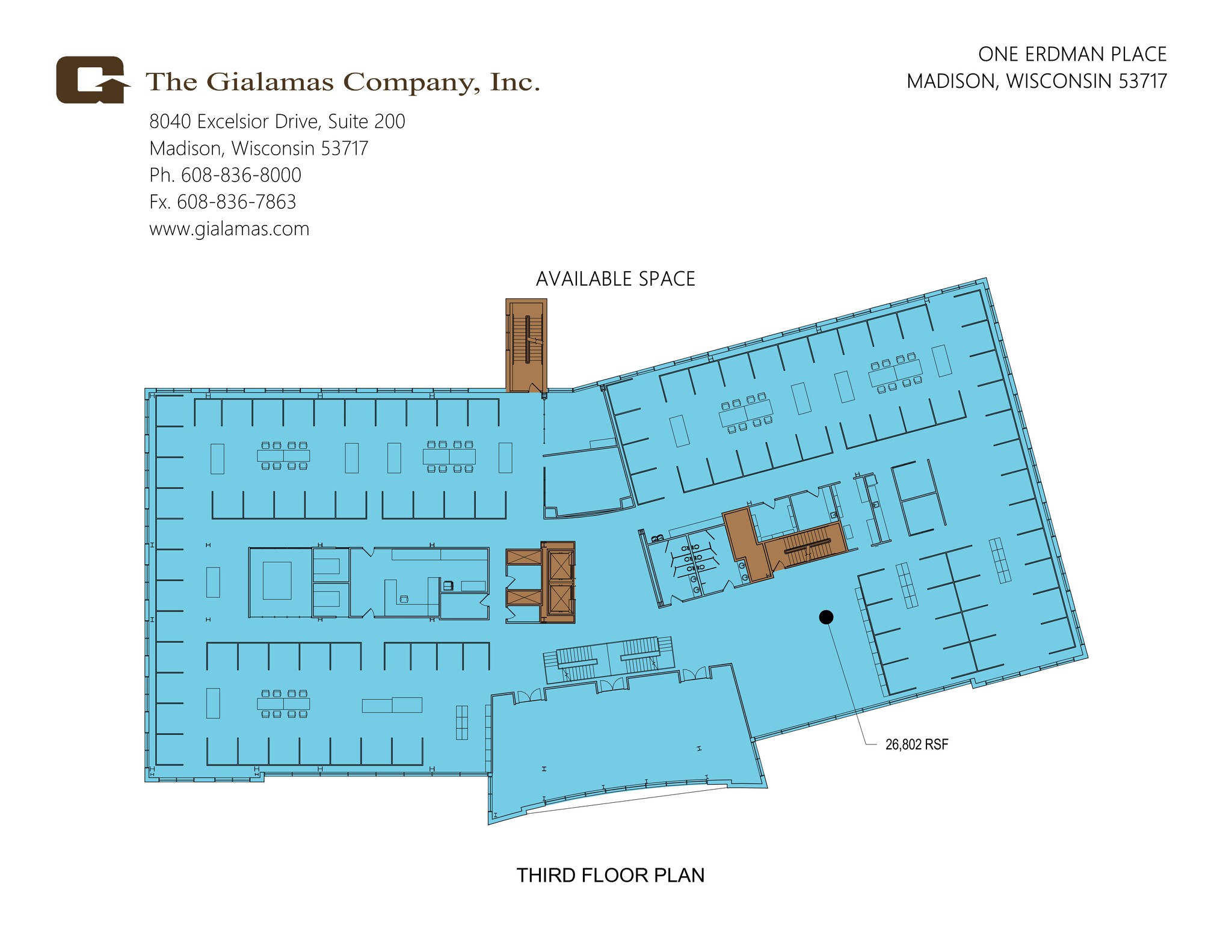 1302 Deming Way, Madison, WI for lease Site Plan- Image 1 of 1