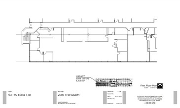 2600 S Telegraph Rd, Bloomfield Hills, MI for lease Floor Plan- Image 2 of 3