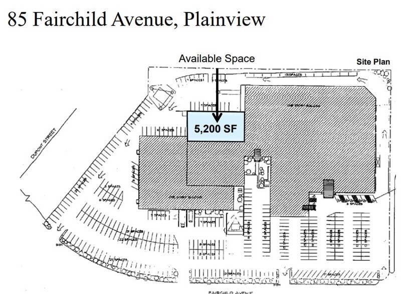 25-85 Fairchild Ave, Plainview, NY for lease - Site Plan - Image 3 of 3
