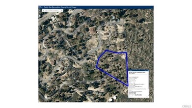 0 San Antonio, Green Valley Lake, CA - AERIAL  map view