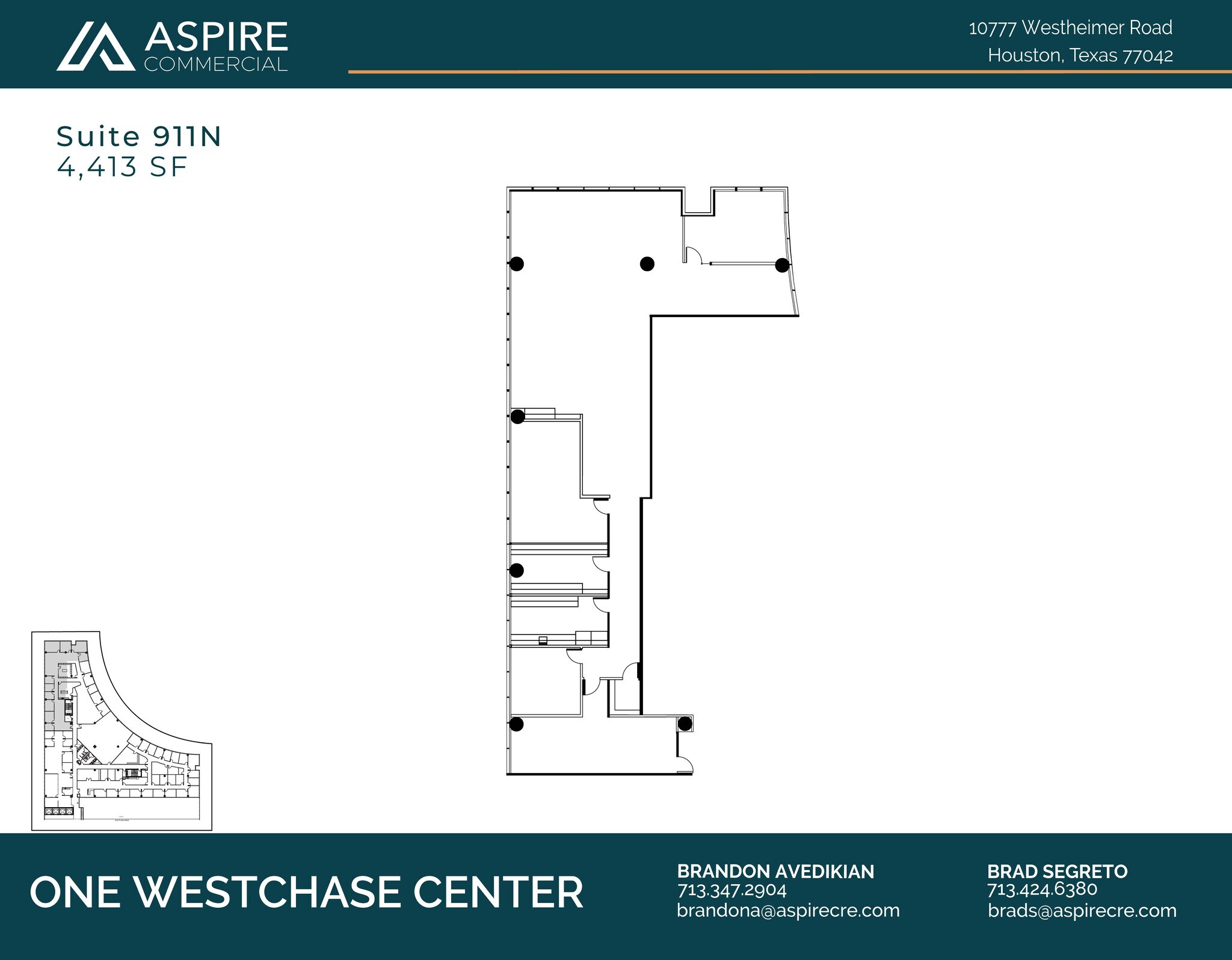 10777 Westheimer Rd, Houston, TX for lease Floor Plan- Image 1 of 1