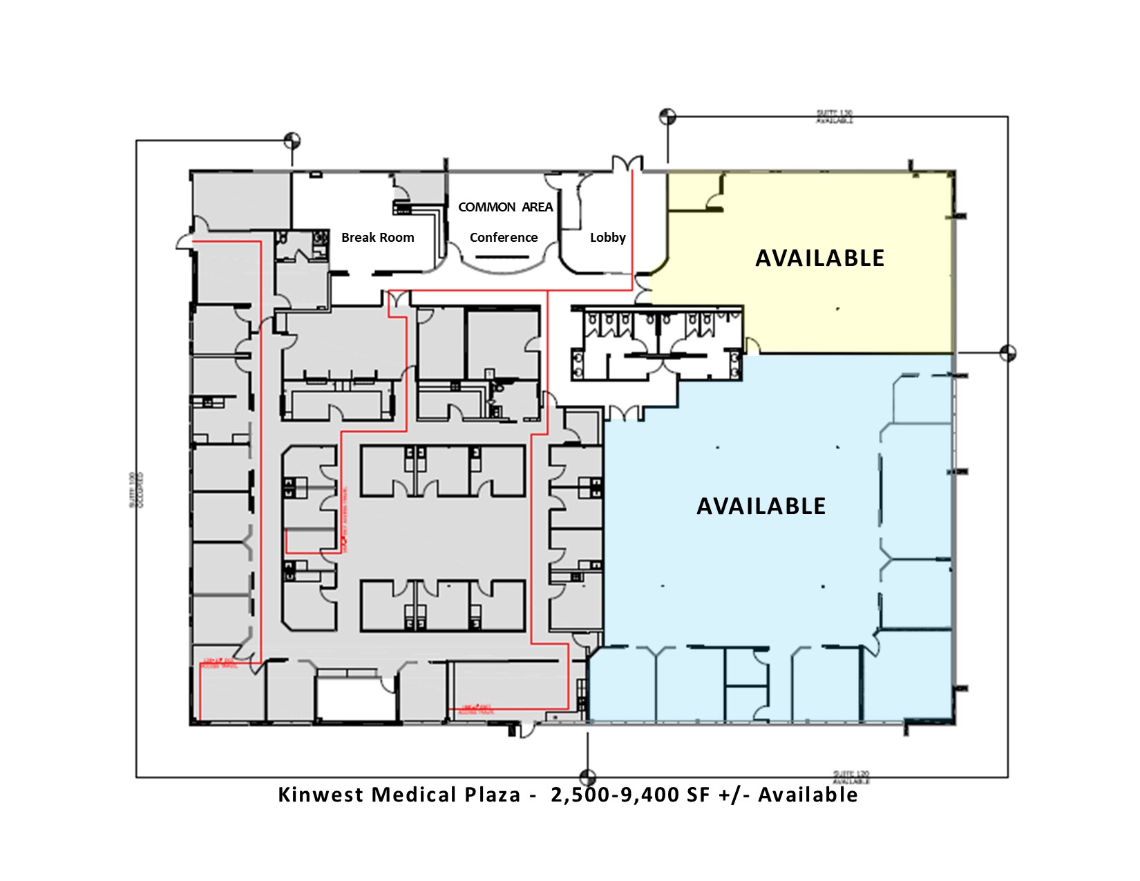 2951 Kinwest Pky, Irving, TX for lease Floor Plan- Image 1 of 4