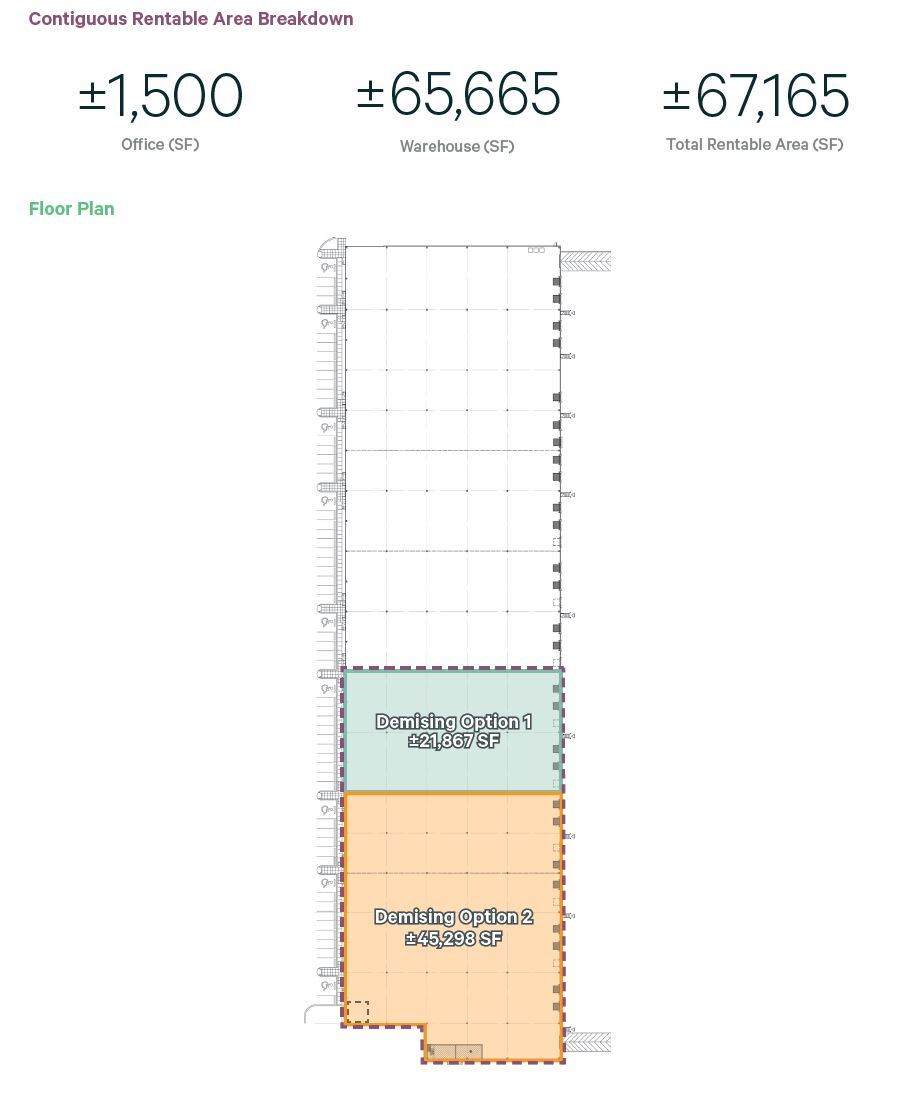 10770 25 St NE, Calgary, AB for lease Floor Plan- Image 1 of 1