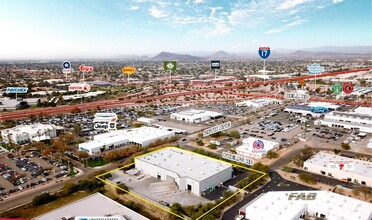 2501 W Phelps Rd, Phoenix, AZ - aerial  map view