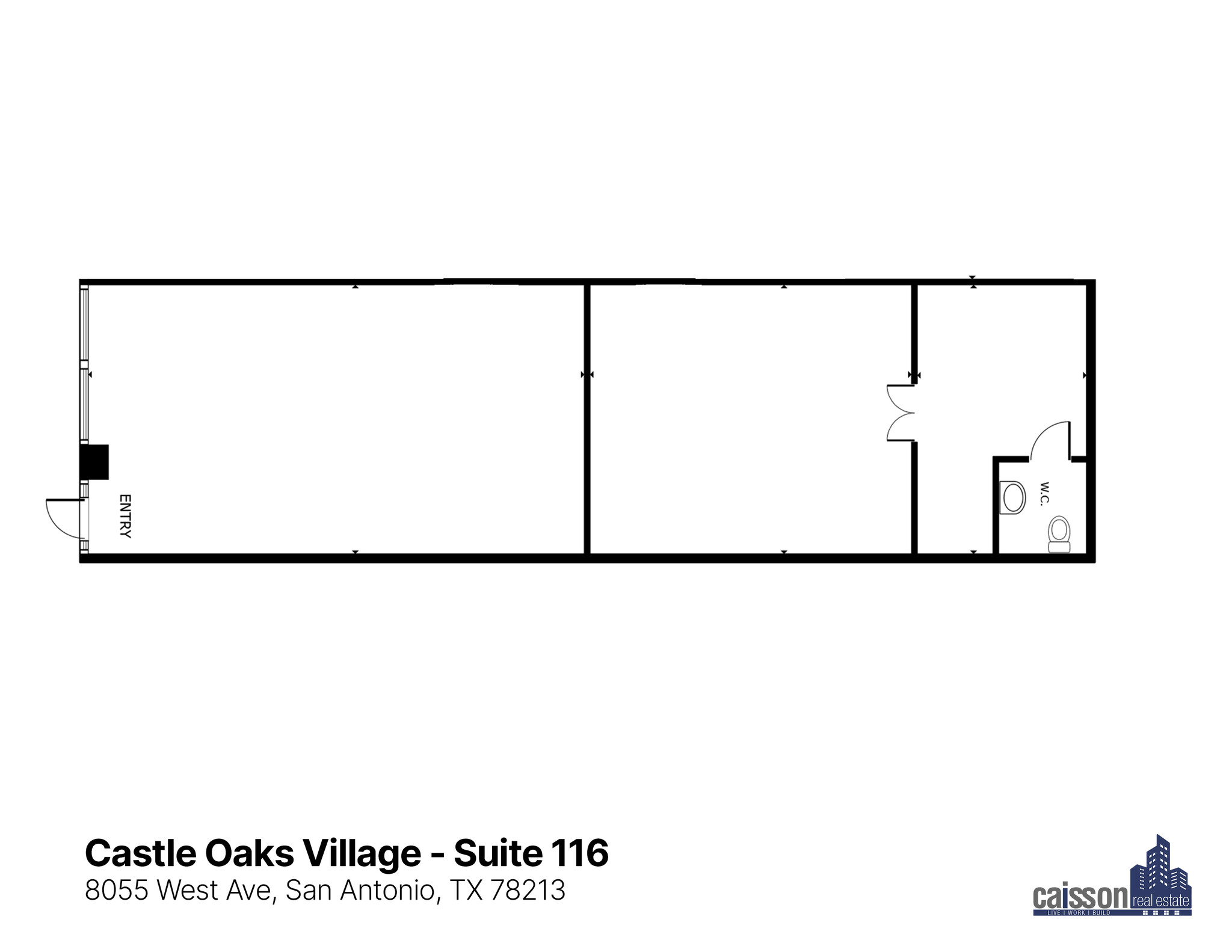 8055 West Ave, San Antonio, TX for lease Floor Plan- Image 1 of 1