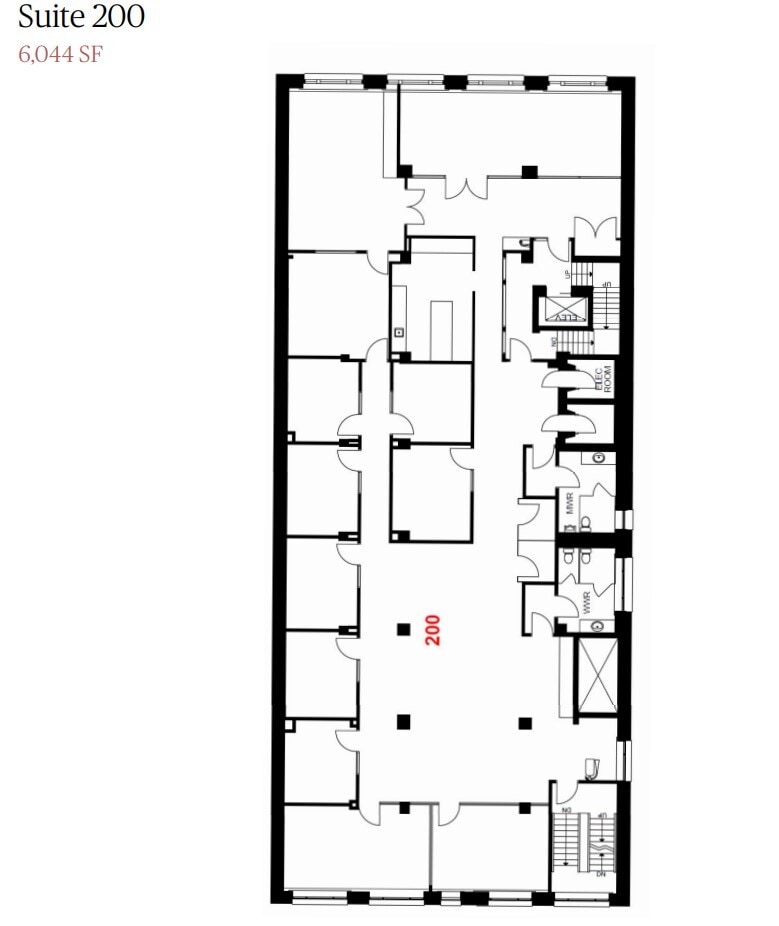 209 8th Ave SW, Calgary, AB for lease Floor Plan- Image 1 of 1