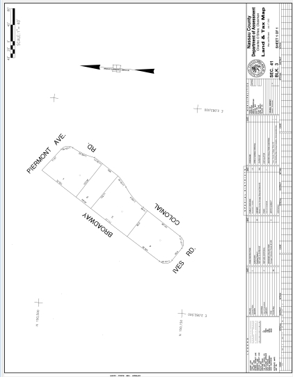 1245 Broadway, Hewlett, NY for lease - Plat Map - Image 2 of 2