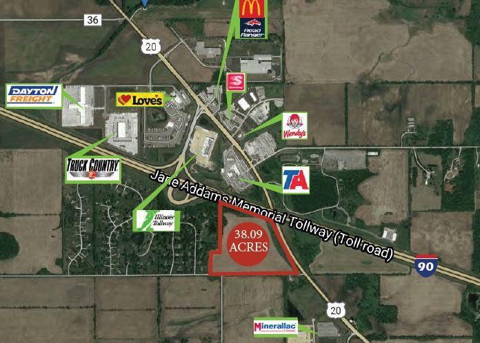 I-90 & Route 20, Hampshire, IL for sale Building Photo- Image 1 of 2