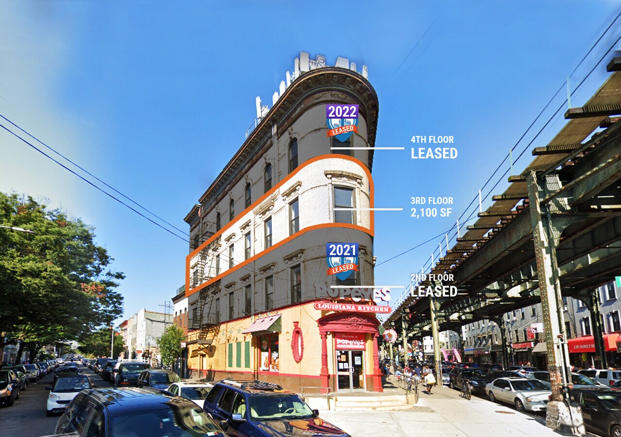 European Wax Center Myrtle Avenue Brooklyn Ny 1465 Myrtle Ave, Brooklyn, NY 11237 - 2,100 SF Corner Office spaces