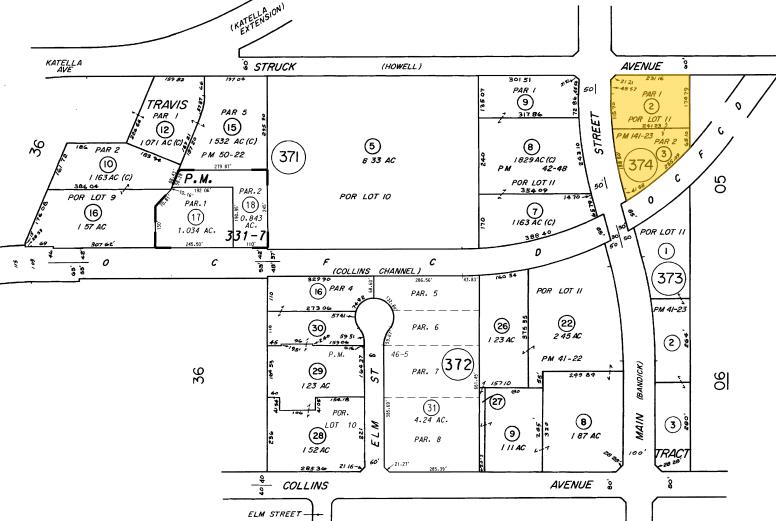 1085 N Main St, Orange, CA for lease - Plat Map - Image 3 of 3